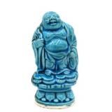 Blue Glazed Buddha Deity