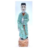Chinese Hand-painted Ceramic Wisemen Figurine