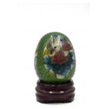 Cloisonnï¿½ Egg w/ Stand