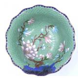 Chinese Enamel on Brass Bowl
