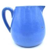 Blue Stoneware Pitcher