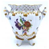 Hand Painted Heirloom Double Handled Pot