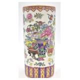 Oriental Hand-painted Porcelain Vase