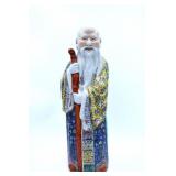 Hand Painted Oriental Wise Man Diety