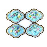4 Clossine Enamel Dishes