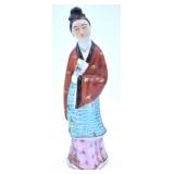 Chinese Hand-painted Ceramic Geshia Figurine