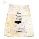1978 Philadelphia US Mint $1,000 Quarters Bag