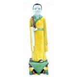 Chinese Hand-painted Ceramic Wiseman Figurine