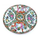 Hand-painted Rose Medallion Plate