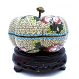 Clossine Lidded Pumpkin Bowl