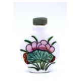 Hand Painted Ceramic Snuff Bottle