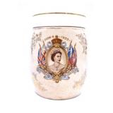 1953 Elizabeth II Coronation Lidded Jar