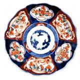 Japanese Hand-painted Porcelain Imari Plate