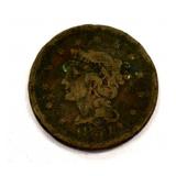 1851 Large Cent Coin