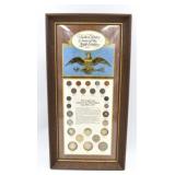 United States Coins of the 20th Century Framed Set