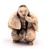 Japanese Man Signed Netsuke