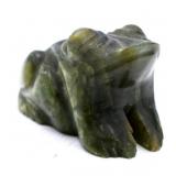 Asian Carved Jade Frog