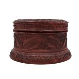 Asian Carved Jewelry Box