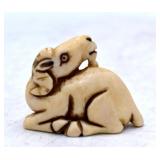 Japanese Goat Netsuke