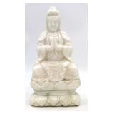 Hand Carved Stone Guanyin Statue