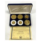 REPLICA Americas Rare Gold Coin Tribute Collection