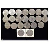 Lot of 22 Ike Dollar Coins