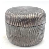 Tiffany and Co. Sterling Silver Swirl Dresser Jar
