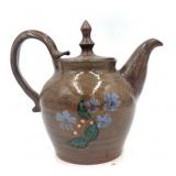 1992 Joe Heinhardt Floral Stoneware Teapot