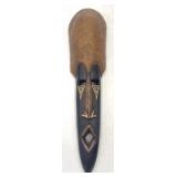 Long Hand-carved from Ghana Wall Mask