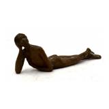 Reclining Female Statue by Cynthia von Buhler