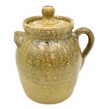 John Meaders Stoneware Lidded Storage Jar