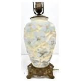 Consolidated Phoenix Style Lamp w/Dogwood Relief
