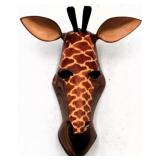 Kenyan Giraffe Wall Mask