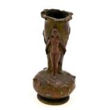Small Bronze Art Vase