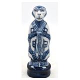 Chinese Zodiac Monkey Ceramic Statue
