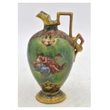 Royal Vienna Style Portrait Vase