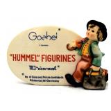 1976 Goebel Hummel Figurines Retailer Sign