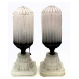 Pair of Vintage 1930's Small Desk Lamps