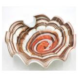 Hand-Blown Glass Dish