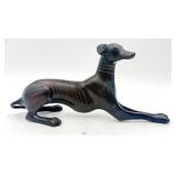 Bronze Greyhound Dog Sculpture