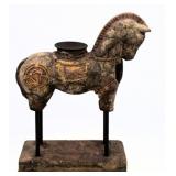 Mid Century Trojan Warhorse Statue