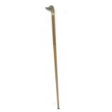 Segmented Brass Duck Pommel Dress Cane