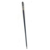 North African Folk Art Bone Inlaid Dress Cane