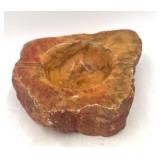 Mid-Century Modern Hand-Carved Live Edge Ashtray