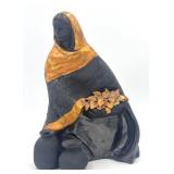 Southwestern Folk Art Ceramic Women Sculptor