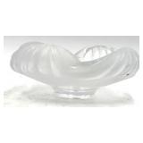 Lalique Frosted Glass Trinket Dish