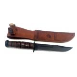 KA-BAR USMC Straight Edge Knife