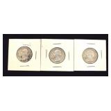 3 1964 Washington Quarters