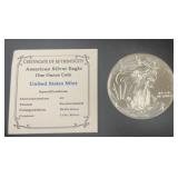 2020 American Silver Eagle Coin