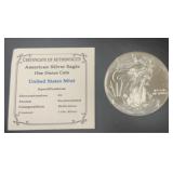 2020 American Silver Eagle Coin
